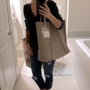 Shiraleah Blair Tote; stone color NWT